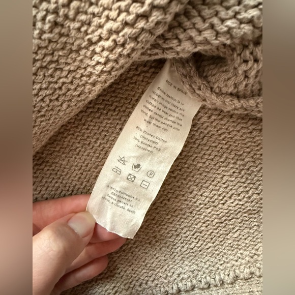 CORDERA Cotton Jacket Sweater OS - Picture 2 of 4